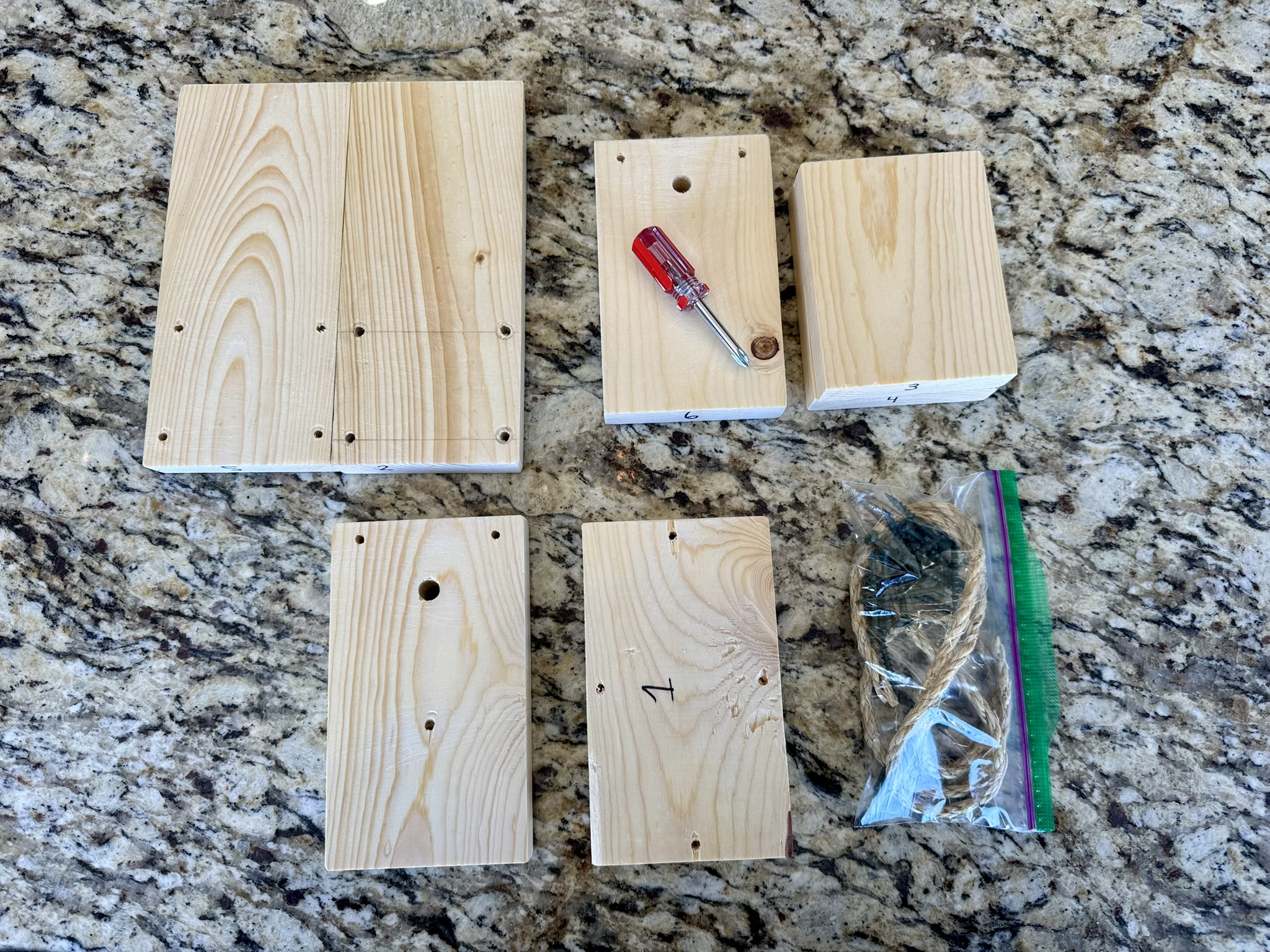 materials hanging planter